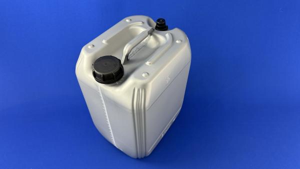 20 Liter Kanister, PE, silber, 760g (ab 4,71/Stück inkl. Versand)